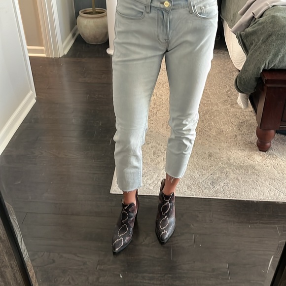 Frame Le Garçon Crop Jeans - Picture 6 of 7